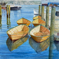 Gloucester Dories by Yale Nicolls